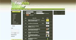 Desktop Screenshot of freeaddlistonline.com